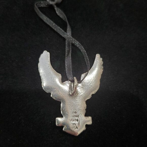 Ride Free Cycles Eagle Pendant Pewter - Picture 2 of 2